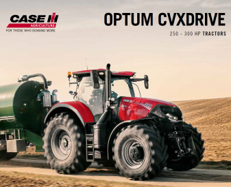 Traktorius Case IH Optum CVX serija 250 - 300 AG bukletas